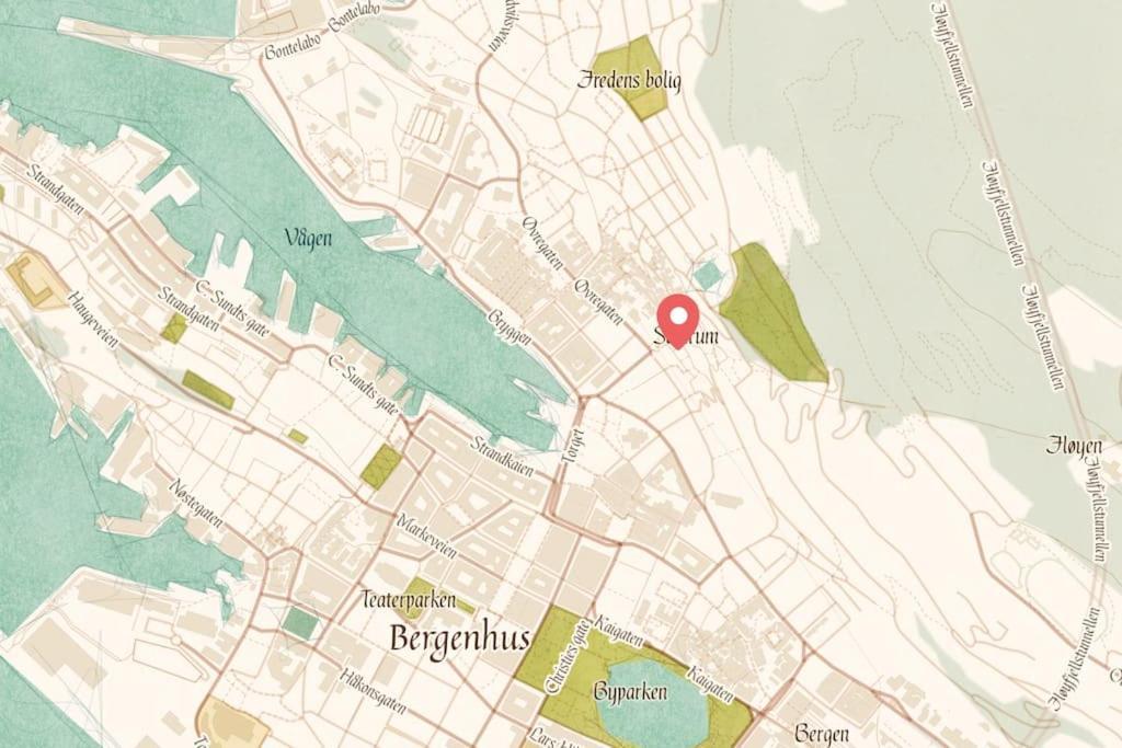 Dinbnb I Luxury Feel 100m From Bryggen Apartment *
